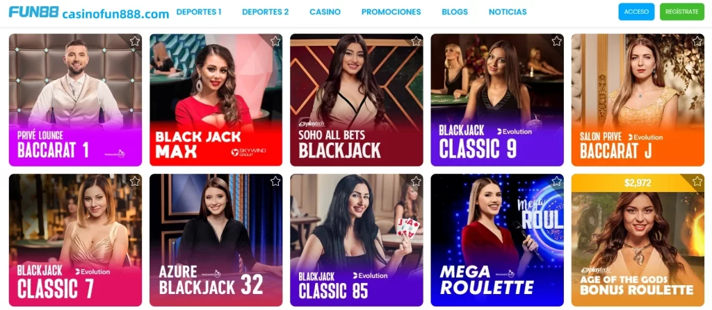 casino en vivo 1