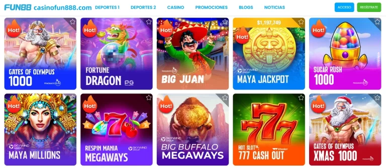 Tragamonedas en Fun88: ¡Diversión y Grandes Ganancias! 1 Tragamonedas