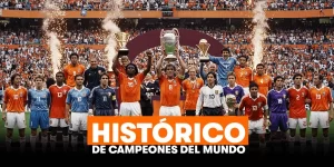 Campeones del Mundo: historia y récords del fútbol